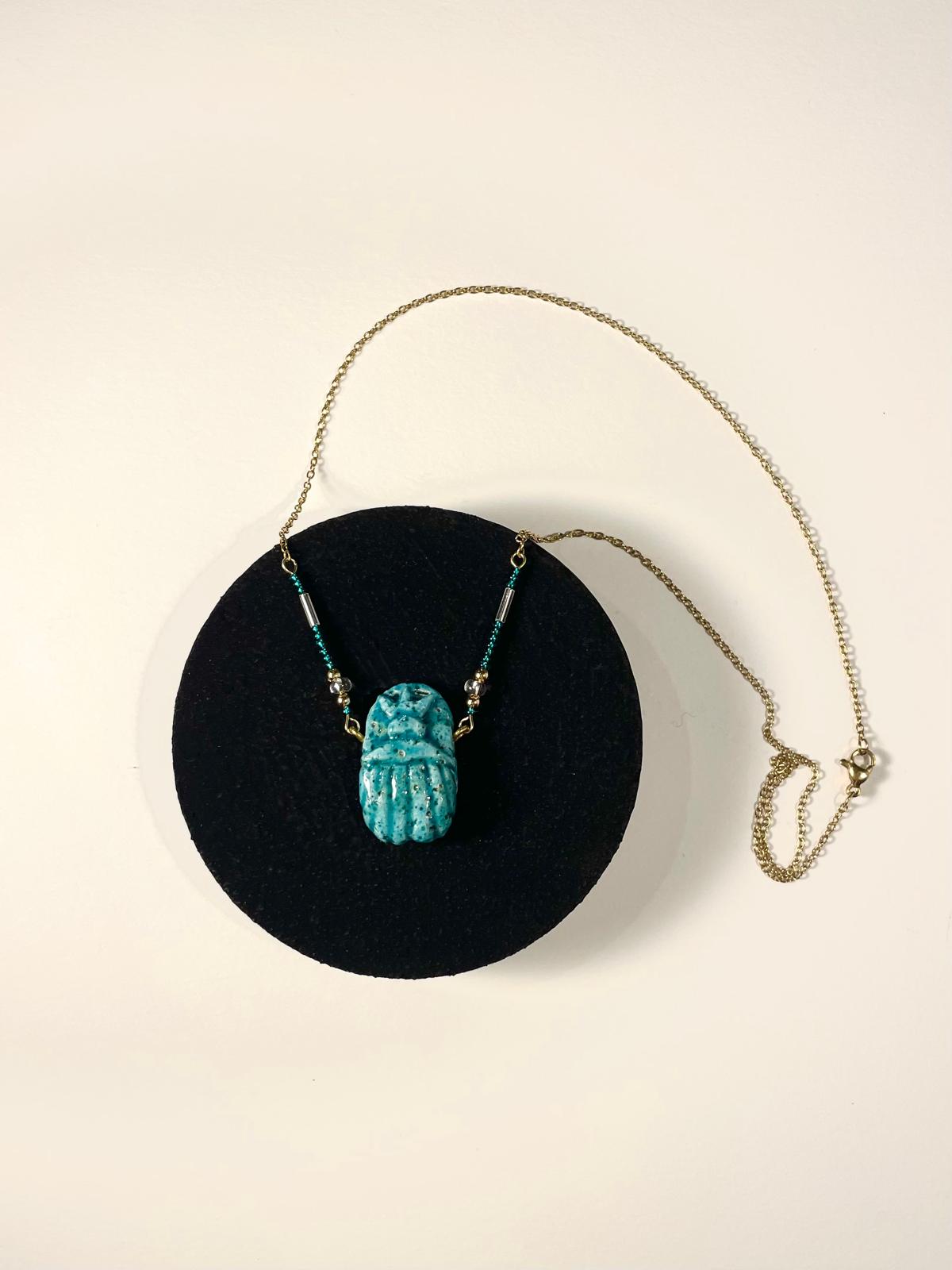 Collier Scarabée